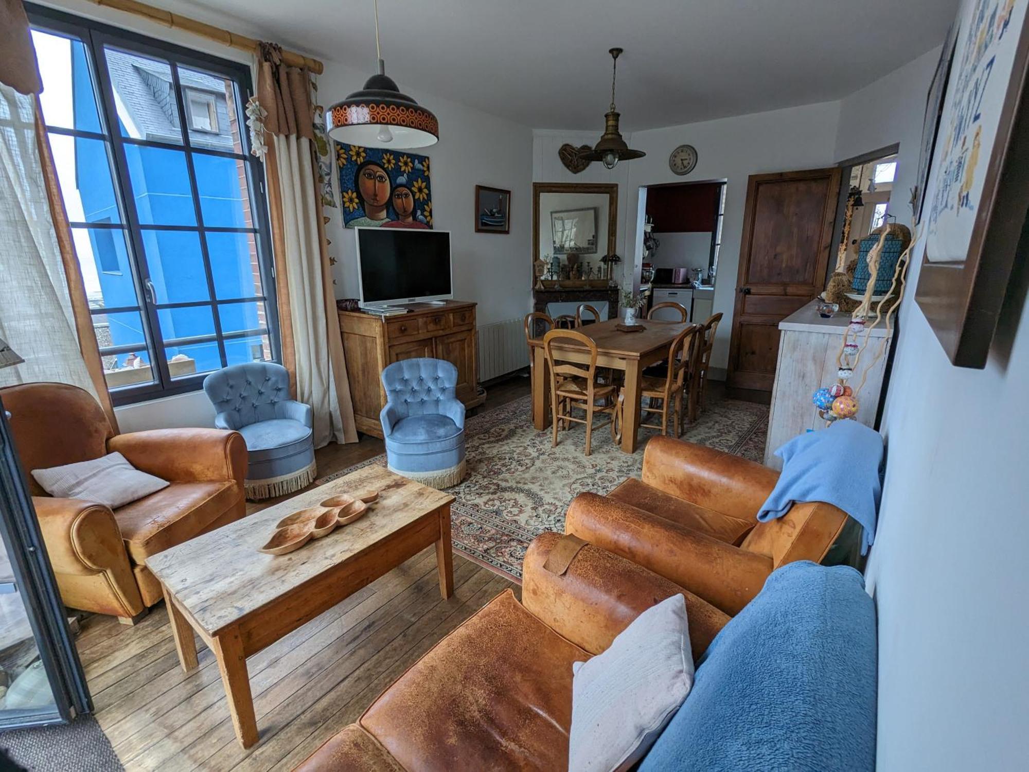 Vila Maison Cote Mer Le Tréport Exteriér fotografie